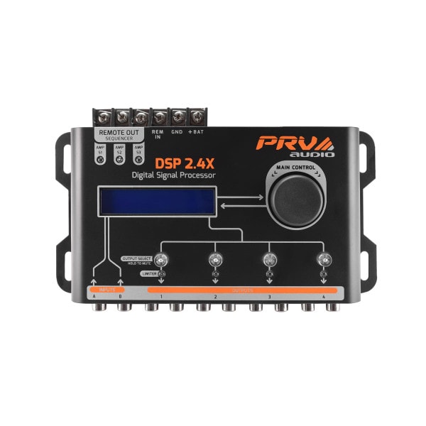 Main product image for PRV Audio DSP 2.4X 4-Channel Digital Signal Processor294-3516
